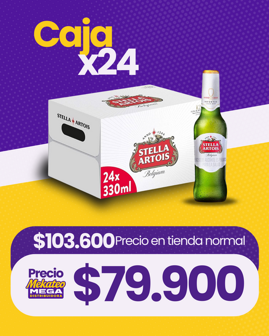 Caja Stella Artois